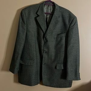 Wool Blend Blazer Short